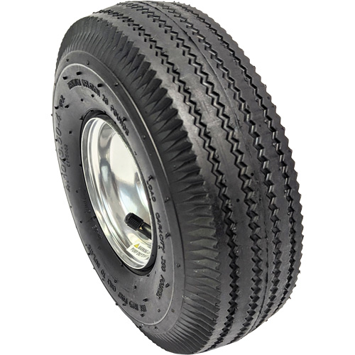 Roue pneumatique de rechange pour diable, 10" (254 mm), Capacit&eacute; de 350 lb Dufferin Supply
