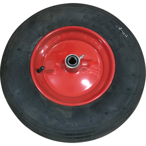 Roue pneumatique, 16" (406,4 mm), Capacit&eacute; de 575 lb (260 kg) Dufferin Supply