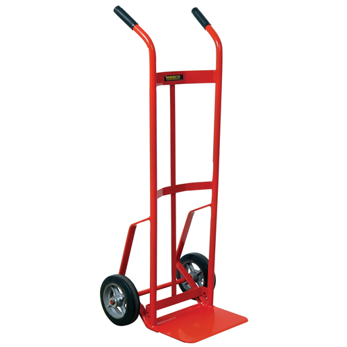 Hand Truck with Reinforced Noseplate - 136RN-HB, Dual Handle, Steel, 51" Height, 800 lbs. Capacity Dufferin Supply