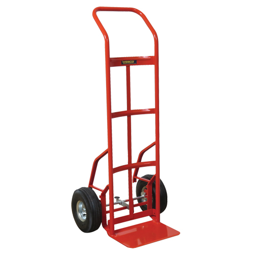 Touch-N-Tilt hand Truck - TNT56-PE, Continuous Handle, Steel, 50" Height, 600 lbs. Capacity Dufferin Supply