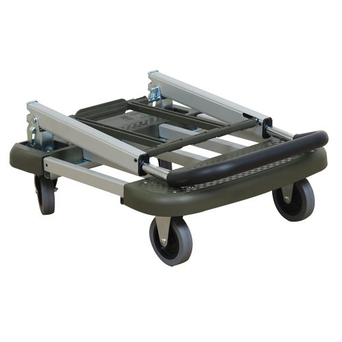Telefolding Platform Truck, Aluminum, 330 lbs., 29-1/2" L x 17-1/2" W, 36-1/2" High Dufferin Supply