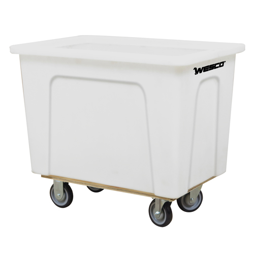 Box Truck, White Polyethylene, 42" L x 30" W x 36" H, 20 cu. ft. Volume, 600 lbs. Capacity Dufferin Supply