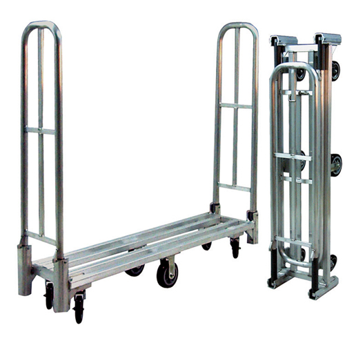 Chariot utilitaire pliant en aluminium U-Boat, 16" la x 60" lo, 1500 lb cap, Roues Polyur&eacute;thane Dufferin Supply
