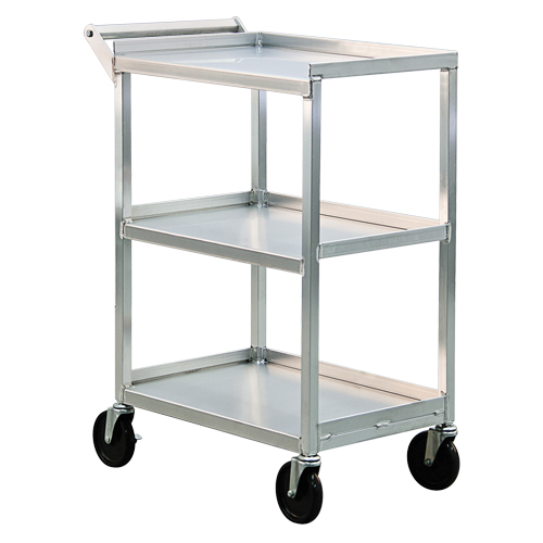 Chariot utilitaire, 3 Tiers, 16-1/2" la x 39" h x 27-3/4" p, Capacit&eacute; 350 lb Dufferin Supply