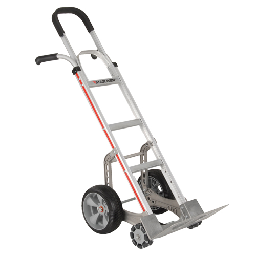 Self-Stabilizing Hand Truck, Combination Handle, Aluminum, 55'' Height, 500 lbs. Capacity Dufferin Supply