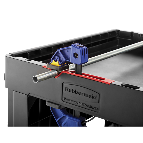 Chariot utilitaire robuste et polyvalent, 2 tiers, 17-3/4" x 36" x 46-1/5", Capacit&eacute; 500 lb Dufferin Supply