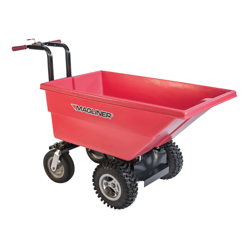 Motorized Tilt Truck, 6 pi³ Capacity, 40" H x 25" W x 56" D Dufferin Supply