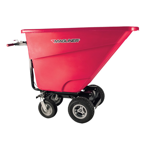 Chariot &agrave; bascule motoris&eacute;, Capacit&eacute; 13.5 cu.ft., 45" h x 27" la x 68" p Dufferin Supply