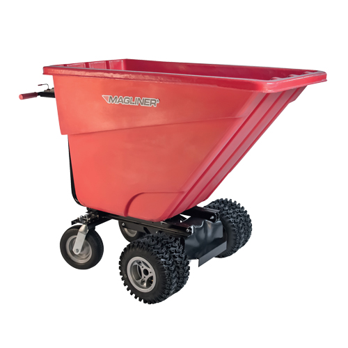 Motorized Tilt Truck, 13,5 pi³ Capacity, 45" H x 33-1/2" W x 68" D Dufferin Supply