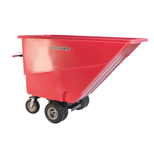 Motorized Tilt Truck, 27 pi³ Capacity, 51" H x 81" W x 33" D Dufferin Supply