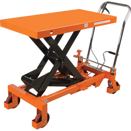 Hydraulic Scissor Lift Table, 40" L x 20 " W, Steel, 2200 lbs. Capacity Dufferin Supply