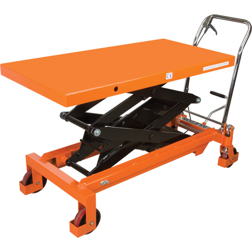 Hydraulic Scissor Lift Table, 48" L x 24" W, Steel, 1540 lbs. Capacity Dufferin Supply
