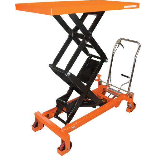 Hydraulic Scissor Lift Table, 48" L x 24" W, Steel, 1540 lbs. Capacity Dufferin Supply