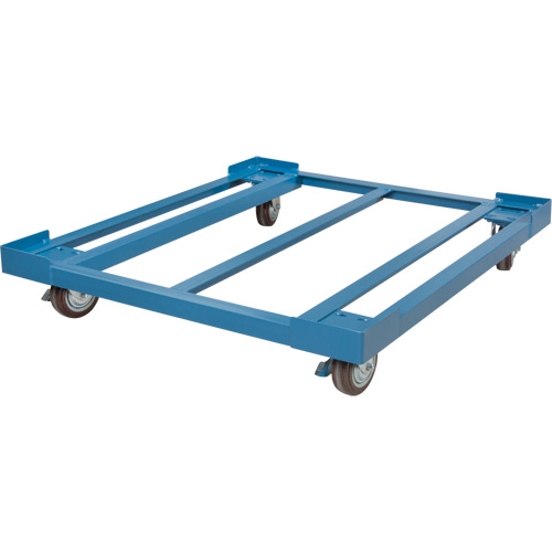 Pallet Dolly, 48.5" W x 43" D x 8" H, 3000 lbs. Capacity Dufferin Supply