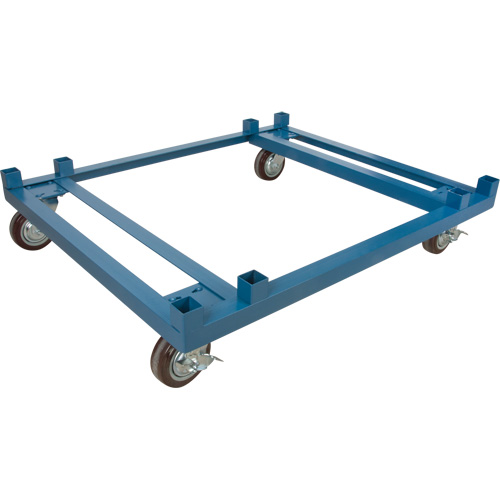 Socle roulant pour contenant ouvert en maille, 40,5" la x 34-1/2" p x 10" h, Capacit&eacute; de 3000 lb Dufferin Supply