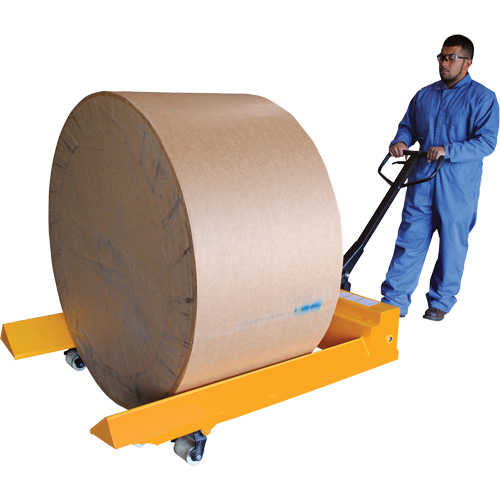 Roll Pallet Truck, Steel, 48" L x 7.5" W, 4000 lbs. Capacity Dufferin Supply