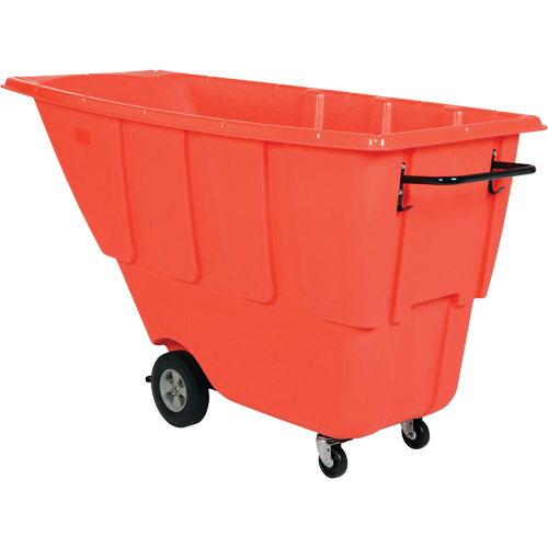 Tilt Truck, Polyethylene, 0.5 cu. yd., 450 lbs. Load Capacity Dufferin Supply