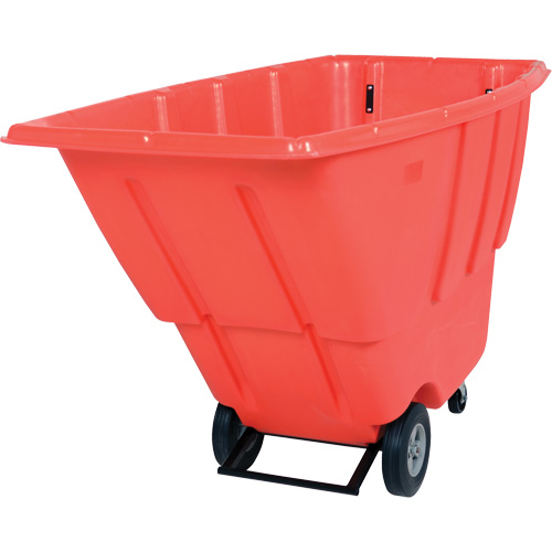 Tilt Truck, Polyethylene, 0.5 cu. yd., 450 lbs. Load Capacity Dufferin Supply