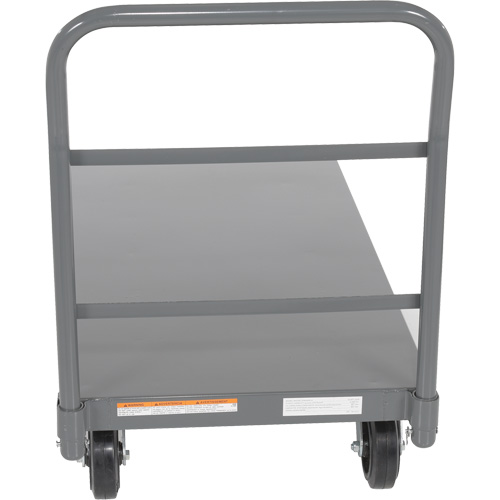 Platform Truck, 48" L x 24" W, 2000 lbs. Capacity, Rubber Casters Dufferin Supply