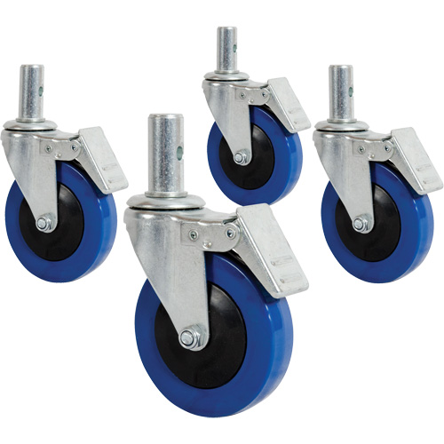 Mini 4" Casters with Locking Pin Dufferin Supply