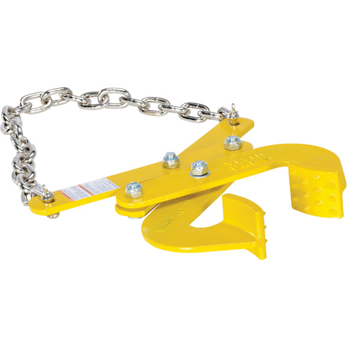 Double Scissor Pallet Puller, 25 lbs. Weight, 4" Jaw Opening, 5000 lbs. Pulling Capacity, 2-3/4" Jaw Height Dufferin Supply