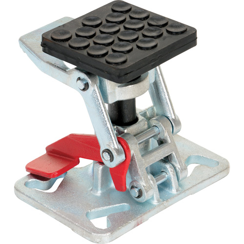 Verrou de plancher &agrave; hauteur ajustable pour service intense, 8" Hauteur rallong&eacute;e, 5-1/2" Hauteur r&eacute;tract&eacute;e, Acier Dufferin Supply