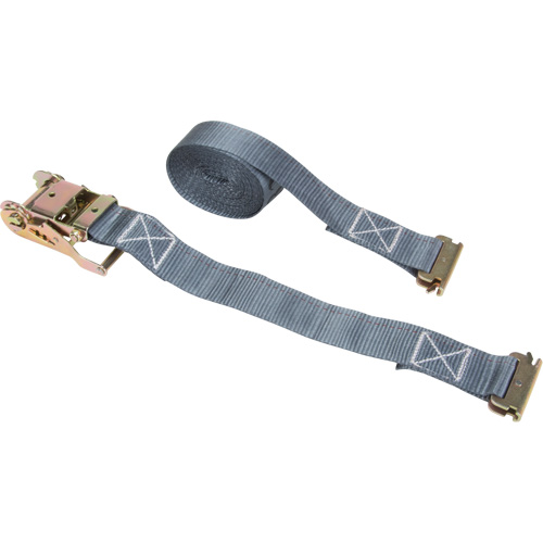 Ratchet Strap, E-Track System, 2" W x 16' L, 1333 lbs. (605 kg) Working Load Limit Dufferin Supply