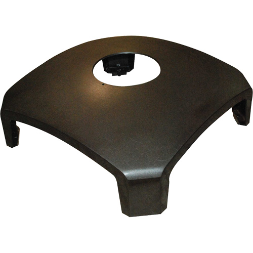 Landmark Series&reg; Container Dome Top with Hole Dufferin Supply