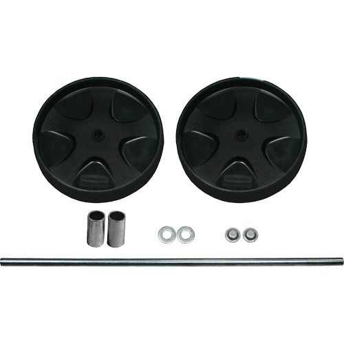 Janitor Cart Wheel & Axle Kit Dufferin Supply