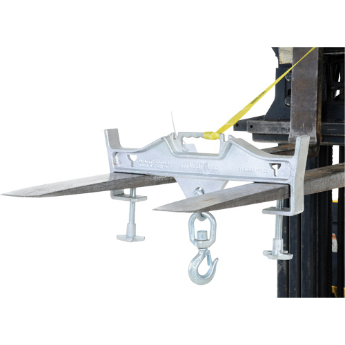 Double Swivel Hoisting Hook, 7-1/4" x  2-1/2" Fork Pocket Dufferin Supply