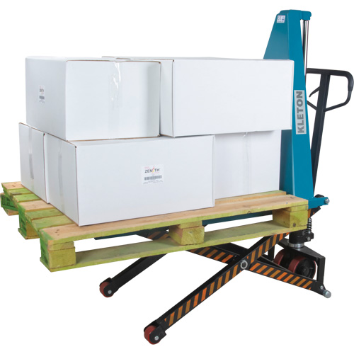 Manual Scissor Skid Lift, 45-1/4" L x 20-1/4" W, Steel, 3300 lbs. Capacity Dufferin Supply