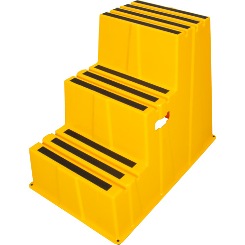 Escabeau industriel, 3 marches, 34-13/16" x 22-7/16" x Hauteur 28-1/2" Dufferin Supply