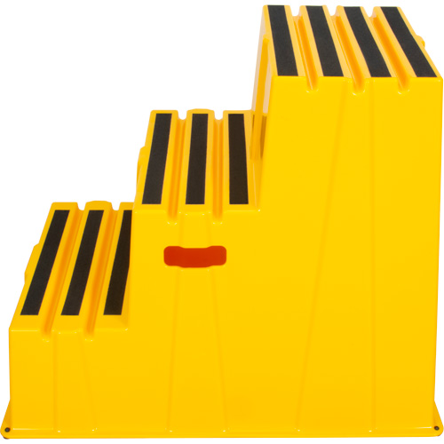 Escabeau industriel, 3 marches, 34-13/16" x 22-7/16" x Hauteur 28-1/2" Dufferin Supply