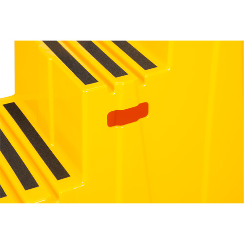 Escabeau industriel, 3 marches, 34-13/16" x 22-7/16" x Hauteur 28-1/2" Dufferin Supply