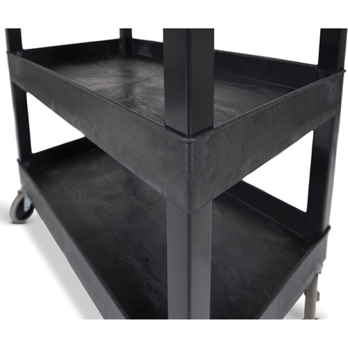 R&acirc;telier mobile, 3 tiers, 35-1/4" x 36-1/4" x 18", Capacit&eacute; 300 lb Dufferin Supply