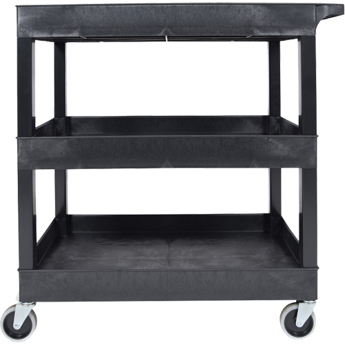 R&acirc;telier mobile, 3 tiers, 35-1/4" x 36-1/4" x 18", Capacit&eacute; 300 lb Dufferin Supply