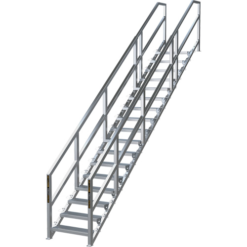 Syst&egrave;me d'escalier modulaire pour la construction de 17-21 marches SmartStairs, 157-1/2" ha Dufferin Supply