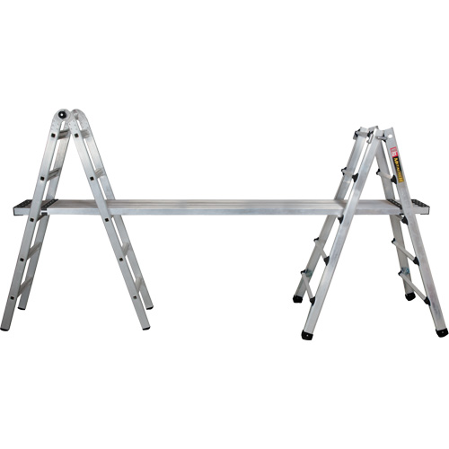 Telescoping Multi-Position Ladder, Aluminum, 300 lbs., CSA Grade 1A Dufferin Supply