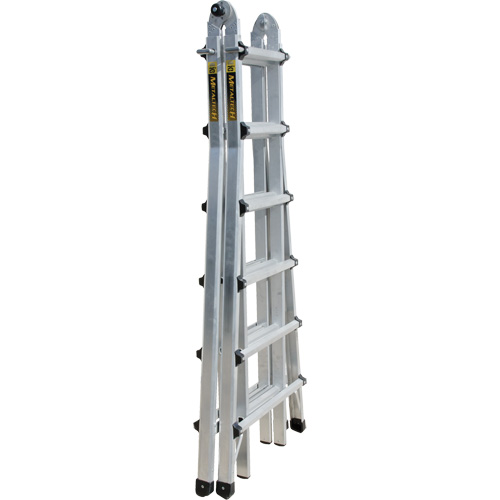 Telescoping Multi-Position Ladder, Aluminum, 300 lbs. Dufferin Supply