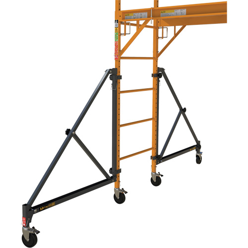 Ensemble de stabilisateurs universels avec roues Dufferin Supply