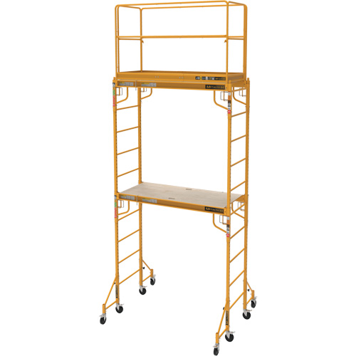 Jobsite Series Guardrail Scaffold Kit, 29-1/4" D x 44-1/2" H Dufferin Supply
