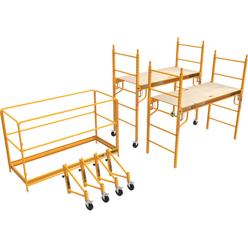 Trousse compl&egrave;te de tour d'&eacute;chafaudage pour cloison s&egrave;che de 12', 58-1/2" p x 183" h Dufferin Supply