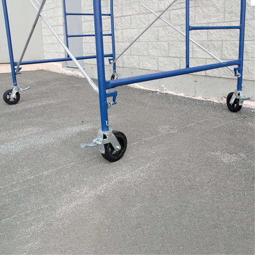 Complete Scaffold Tower with Casters, 69-1/2" D x 178" H Dufferin Supply