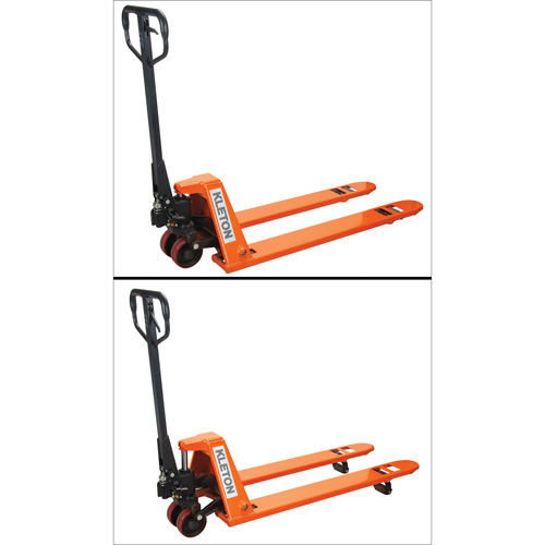 Low Profile Hydraulic Pallet Trucks, 48" L x 20.5" W, 3300 lbs. Cap. Dufferin Supply