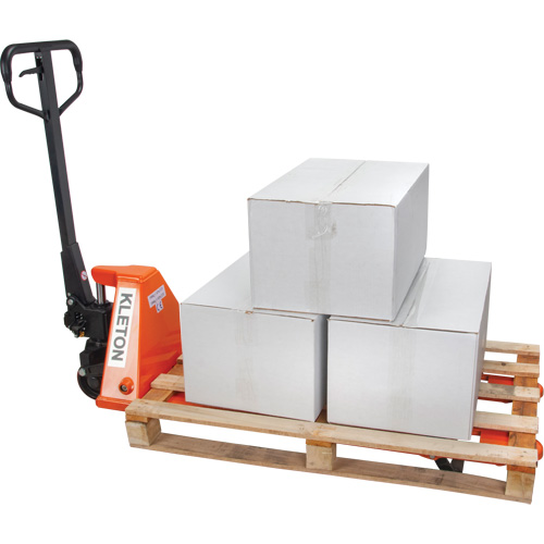 Low Profile Hydraulic Pallet Trucks, 48" L x 20.5" W, 3300 lbs. Cap. Dufferin Supply