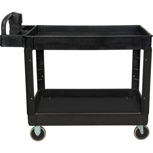Chariot utilitaire, 2 tiers, 25-5/8" x 33-1/2" x 43-3/4", Capacit&eacute; 550 lb Dufferin Supply