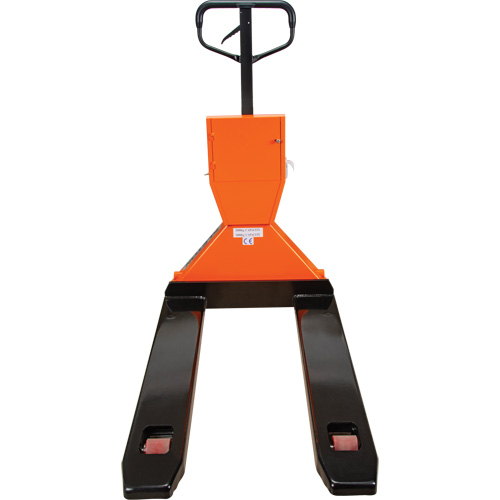 Digital Scale Pallet Truck, 44.5" L x 27.75" W, 4400 lbs. Cap. Dufferin Supply