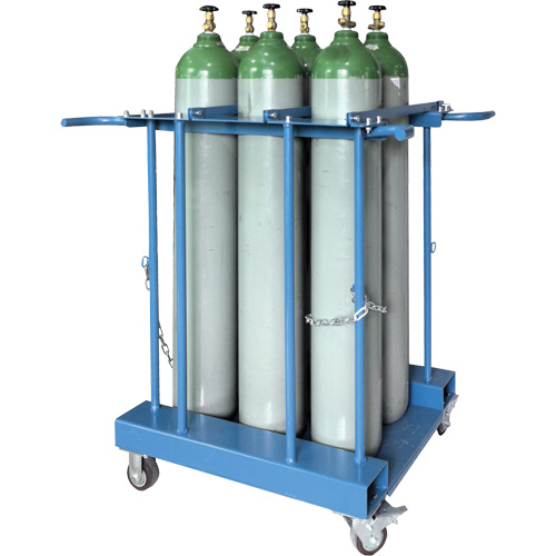 6-Cylinder Forklift Cylinder Storage Caddy Dufferin Supply