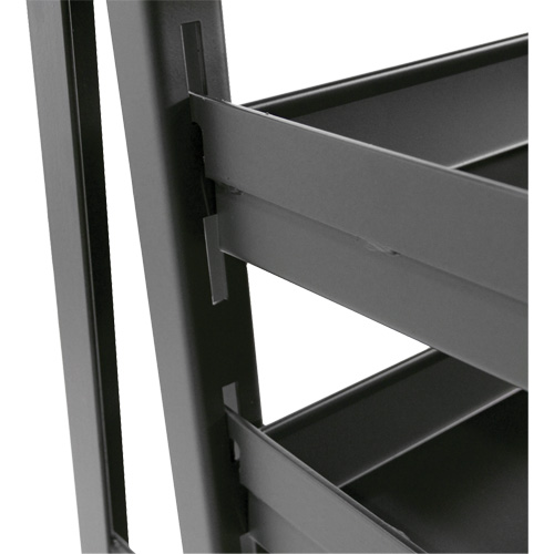 Single-Sided Heavy Duty A-Frame Cart with 6 Trays, 38" x 25" x 63", 2500 lbs. Capacity Dufferin Supply