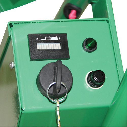 Diable pour baril motoris&eacute; avec roues pneumatiques Dufferin Supply